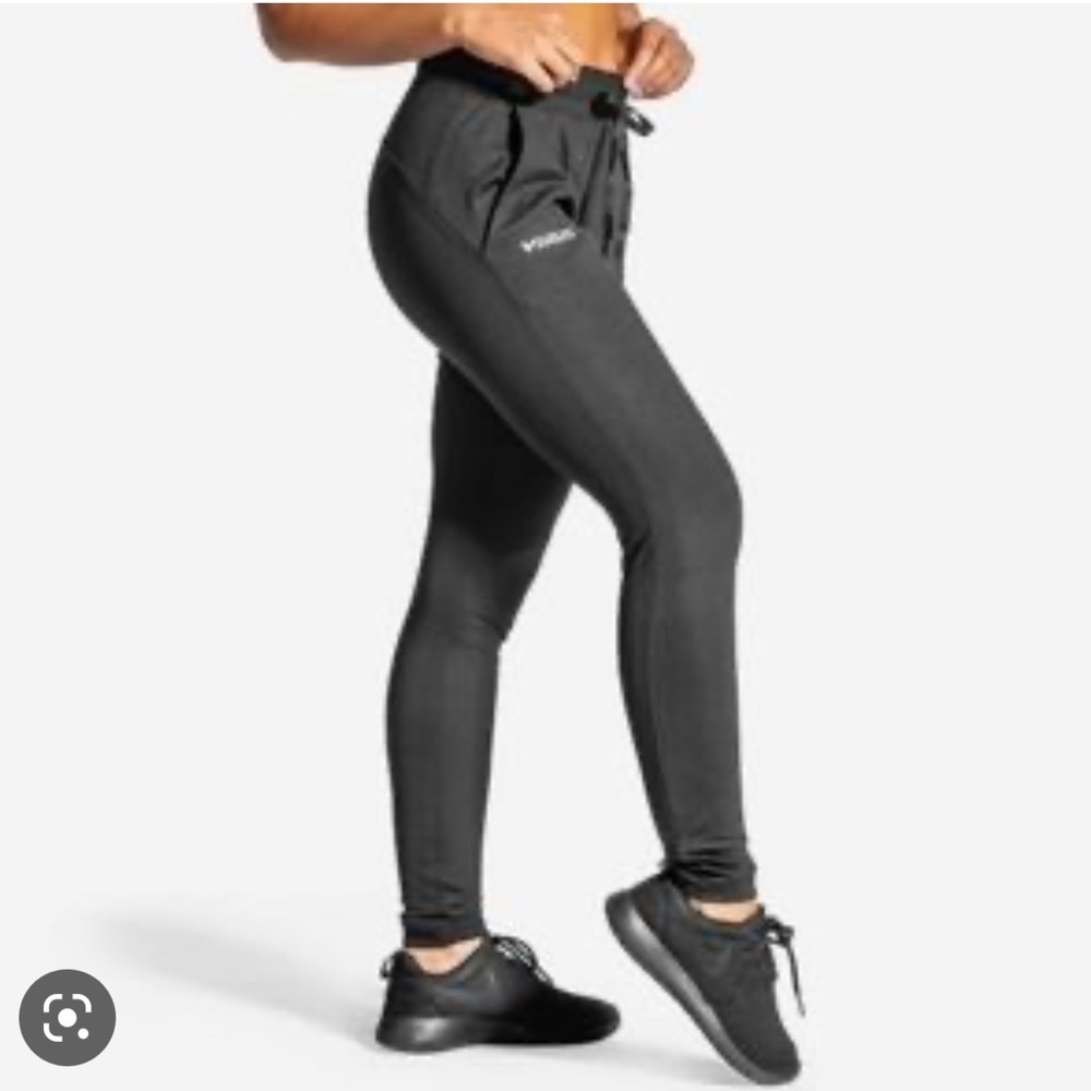 Virus Womens Bolt Bio Activewear Nano Energy Performance Jogger Pants XS New.